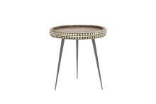 Beistelltisch >JANA< (BxHxT: 35x42x35 cm) in braun - 35x42x35 (BxHxT)