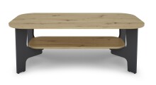 Couchtisch >JONNY< (BxHxT: 110x42,5x55 cm) in Artisan - 110x42,5x55cm (BxHxT)