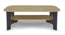 Couchtisch >JONNY< (BxHxT: 110x42,5x55 cm) in Artisan - 110x42,5x55cm (BxHxT)