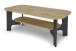Couchtisch >JONNY< (BxHxT: 110x42,5x55 cm) in Artisan - 110x42,5x55cm (BxHxT)