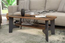 Couchtisch >JONNY< (BxHxT: 110x42,5x55 cm) in Old Style - 110x42,5x55cm (BxHxT)