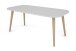 Couchtisch >LASSE< (BxHxT: 110x46x55 cm) in weiß - 110x46x55cm (BxHxT)