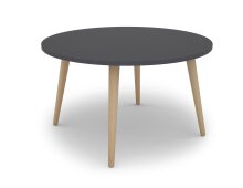 Couchtisch >LASSE< (BxHxT: 80x46x80 cm) in grau - 80x46x80cm (BxHxT)