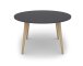 Couchtisch >LASSE< (BxHxT: 80x46x80 cm) in grau - 80x46x80cm (BxHxT)