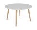 Couchtisch >LASSE< (BxHxT: 80x46x80 cm) in weiß - 80x46x80cm (BxHxT)