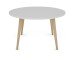 Couchtisch >LASSE< (BxHxT: 80x46x80 cm) in weiß - 80x46x80cm (BxHxT)