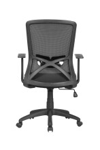 Chefsessel >LONG< (BxT: 52,5x60,5 cm) in schwarz - 52,5x60,5 (BxT)