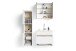 Spiegelschrank >MARINO< (BxHxT: 60x60x20 cm) in weiß - 60x60x20cm (BxHxT)