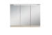 Spiegelschrank >MARINO< (BxHxT: 80x60x20 cm) in weiß - 80x60x20cm (BxHxT)