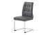Esszimmerstuhl >MARLEN-XXL< (2er-Set) in grau aus Microfaser - 47x96x62 (BxHxT)