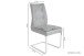 Esszimmerstuhl >MARLEN-XXL< (2er-Set) in grau aus Microfaser - 47x96x62 (BxHxT)