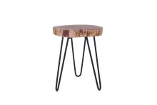 Beistelltisch >NASTI< (BxHxT: 38x40x38 cm) in braun...