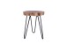 Beistelltisch >NASTI< (BxHxT: 38x40x38 cm) in braun - 38x40x38 (BxHxT)