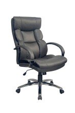 Chefsessel >PAUL-XXL< (BxT: 64x72 cm) in grau -...