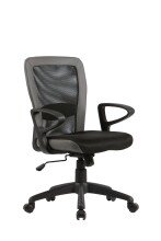 Chefsessel >PIA< (BxT: 57,5x62,5 cm) in schwarz -...
