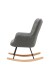 Schaukelstuhl >RICHIE< (BxHxT: 72x92x92 cm) in grau - 72x92x92 (BxHxT)