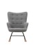 Schaukelstuhl >RICHIE< (BxHxT: 72x92x92 cm) in grau - 72x92x92 (BxHxT)