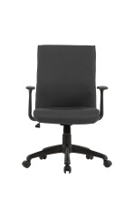Chefsessel >ROCKET< (BxT: 56x61,5 cm) in schwarz - 56x61,5 (BxT)