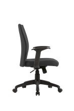 Chefsessel >ROCKET< (BxT: 56x61,5 cm) in schwarz - 56x61,5 (BxT)