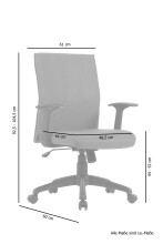 Chefsessel >ROCKET< (BxT: 56x61,5 cm) in grün - 56x61,5 (BxT)