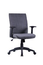 Chefsessel >ROCKET< (BxT: 56x61,5 cm) in grau aus...