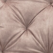 Sessel >SARINA< (2er-Set) in beige aus Samt - 59,5x89x62cm (BxHxT)