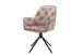 Sessel >SARINA< (2er-Set) in beige aus Samt - 59,5x89x62cm (BxHxT)