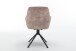 Sessel >SARINA< (2er-Set) in beige aus Samt - 59,5x89x62cm (BxHxT)