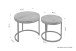 Satztisch >SELMA< (BxHxT: 50x45x50 cm) in braun - 50x45x50 (BxHxT)