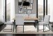 Stuhl >TALEA< (2er-Set) in hellgrau aus Microfaser - 47x88x59cm (BxHxT)