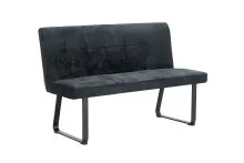Bank >TALEA< (BxHxT: 140x92x59 cm) in grau aus...