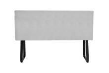 Bank >TALEA< (BxHxT: 140x92x59 cm) in hellgrau - 140x92x59 (BxHxT)