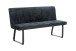 Bank >TALEA< (BxHxT: 160x92x59 cm) in grau aus Microfaser - 160x92x59cm (BxHxT)
