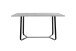 Esstisch >TALEA< (BxHxT: 140x76x90 cm) in grau - 140x76x90cm (BxHxT)
