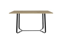 Esstisch >TALEA< (BxHxT: 140x76x90 cm) in Artisaneiche - 140x76x90cm (BxHxT)