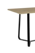 Esstisch >TALEA< (BxHxT: 140x76x90 cm) in Artisaneiche - 140x76x90cm (BxHxT)