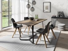 Esstisch >TALEA< (BxHxT: 160x76x90 cm) in Old Style - 160x76x90cm (BxHxT)