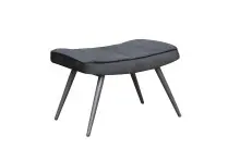 Hocker >UTA< (BxHxT: 60x39x41 cm) in schwarz aus...