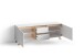 TV-Board >VALENTIN< (BxHxT: 160x60x38 cm) in weiß - 160x60x38cm (BxHxT)