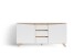 Sideboard >VALENTIN< (BxHxT: 160x76x38 cm) in weiß - 160x76x38cm (BxHxT)