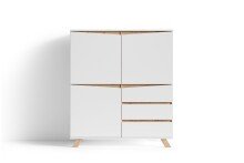 Highboard >VALENTIN< (BxHxT: 120x137x38 cm) in...