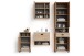 Spiegelschrank >WELLNESS< (BxHxT: 60x61x28 cm) in Eiche/Artisan