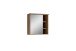 Spiegelschrank >WELLNESS< (BxHxT: 60x61x28 cm) in Eiche/Artisan