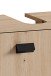 Waschbeckenunterschrank >WELLNESS< (BxHxT: 60x62x34 cm) in Eiche/Artisan