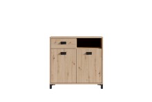 Kommode >WELLNESS< (BxHxT: 80,5x77,5x31 cm) in Eiche/Artisan