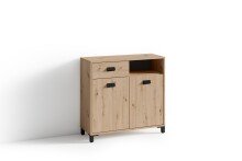 Kommode >WELLNESS< (BxHxT: 80,5x77,5x31 cm) in Eiche/Artisan