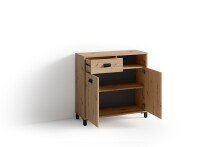 Kommode >WELLNESS< (BxHxT: 80,5x77,5x31 cm) in Eiche/Artisan