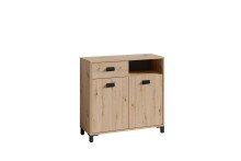 Kommode >WELLNESS< (BxHxT: 80,5x77,5x31 cm) in Eiche/Artisan