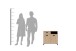 Kommode >WELLNESS< (BxHxT: 80,5x77,5x31 cm) in Eiche/Artisan