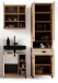 Hochschrank >WELLNESS< (BxHxT: 54x193x31 cm) in Eiche/Artisan